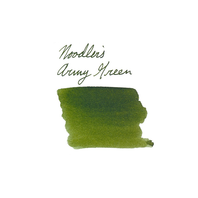 Noodler’s Army Green – Ink Sample