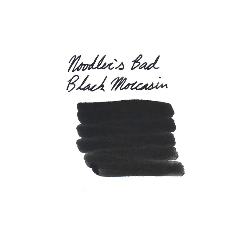 Noodler’s Bad Black Moccasin – Ink Sample