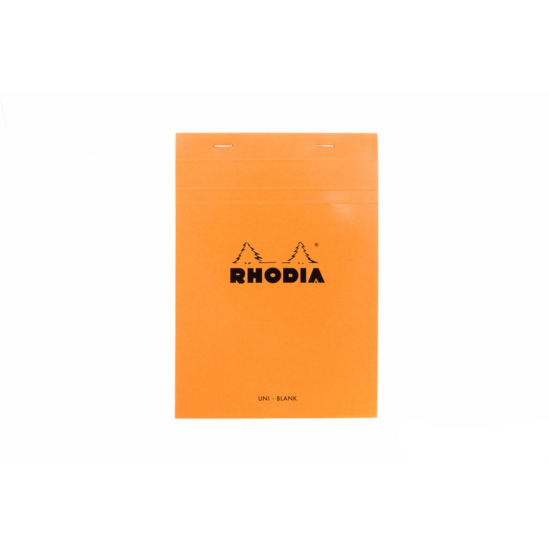 Rhodia No. 16 A5 Notepad – Orange, Blank