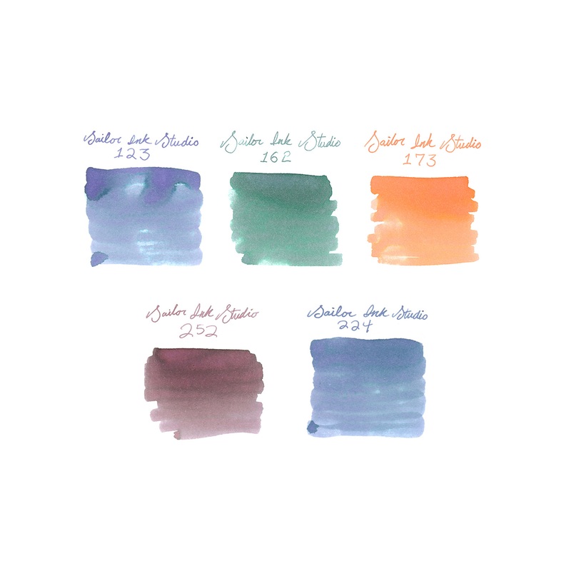 Sailor Ink Studio Ink Sample Set