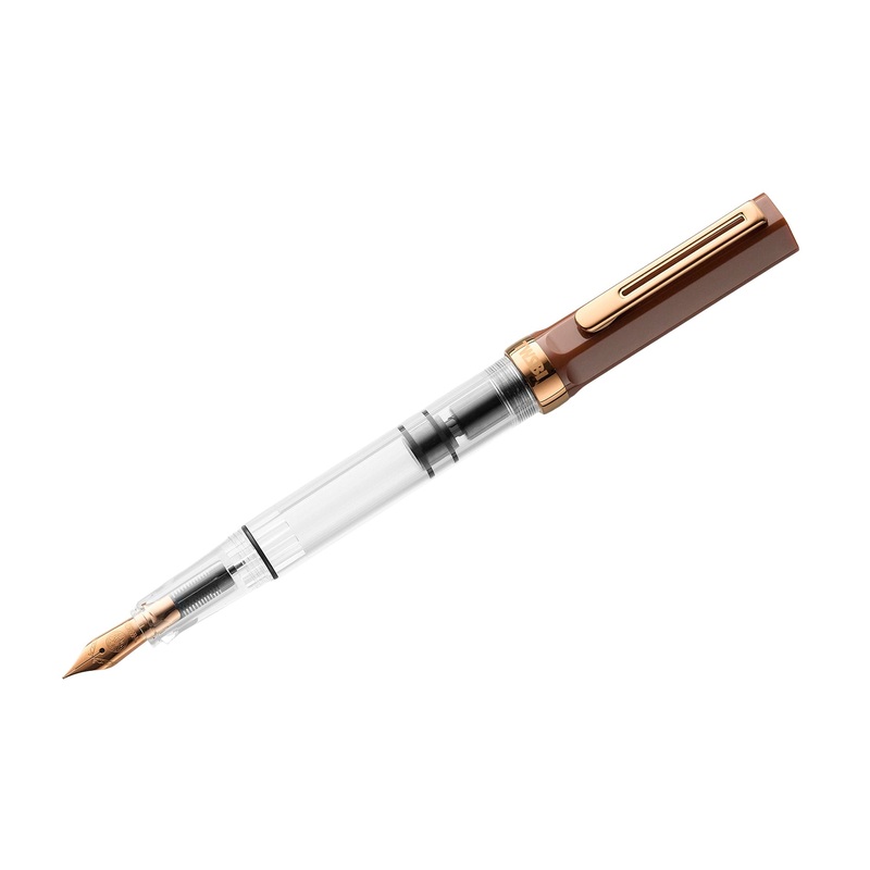 TWSBI ECO Fountain Pen – Espresso w/ Bronze Trim Extra-Fine