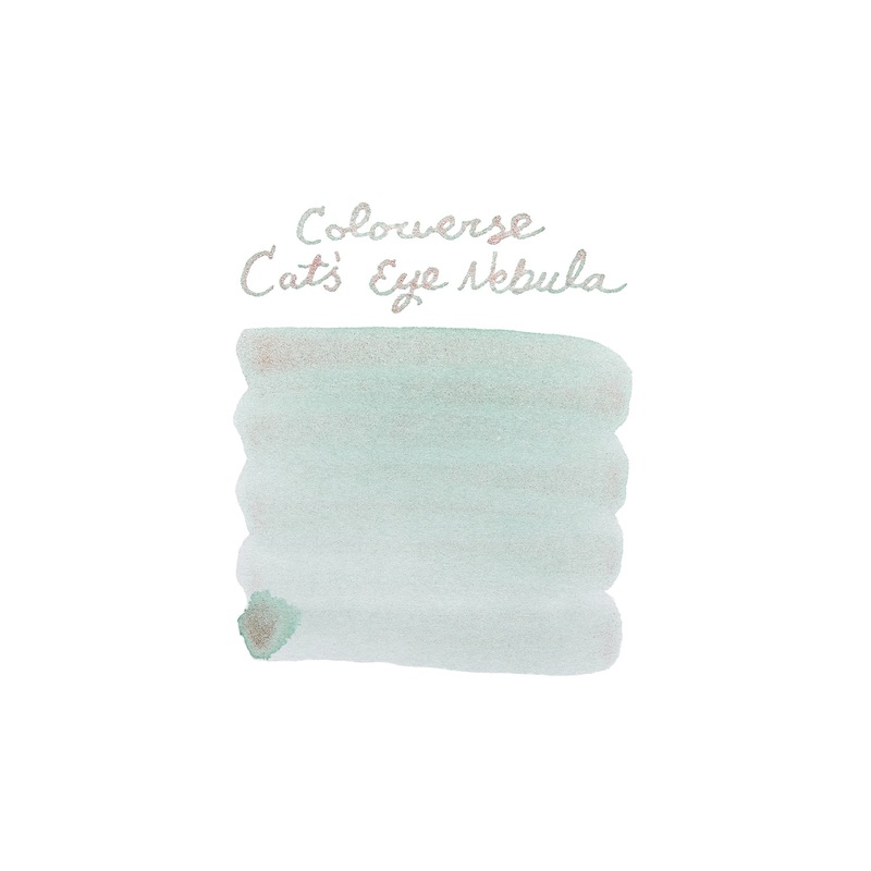 Colorverse Cat’s Eye Nebula Glistening – Ink Sample