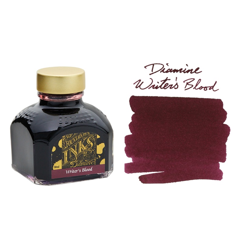 Diamine Writer’s Blood – 80ml Bottled Ink