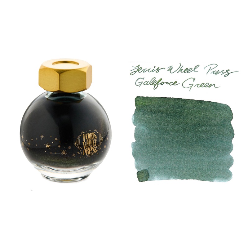 Ferris Wheel Press Galeforce Green – 20ml Bottled Ink