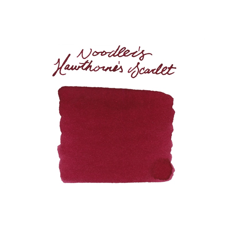 Noodler’s Hawthorne’s Scarlet – Ink Sample