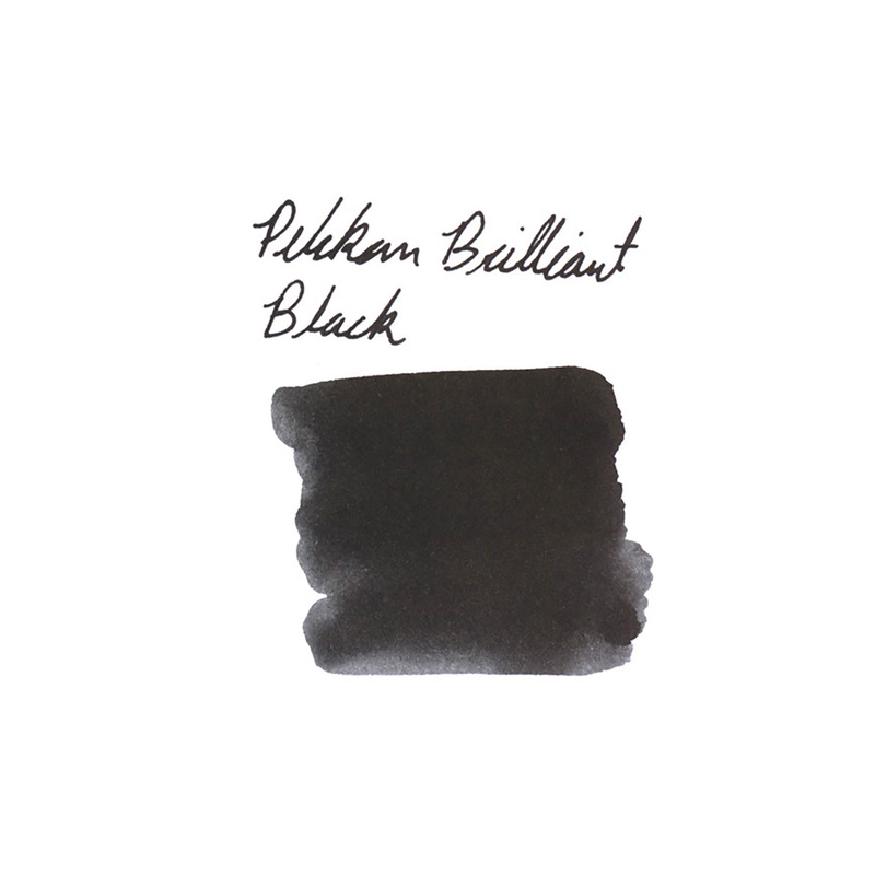 Pelikan Brilliant Black – Ink Sample