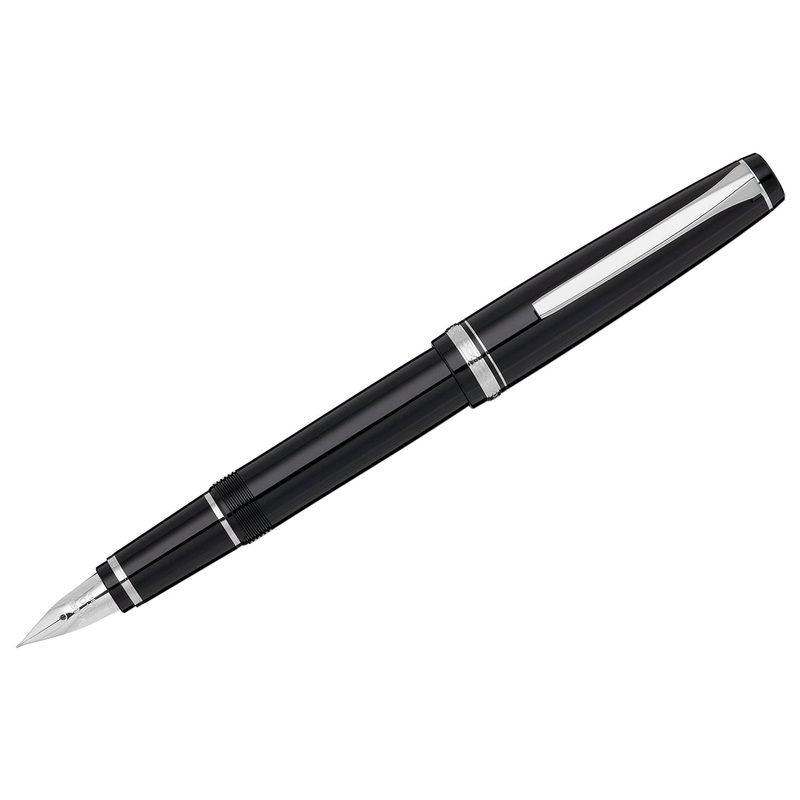 Pilot Falcon Fountain Pen – Black/Rhodium Soft Extra-Fine