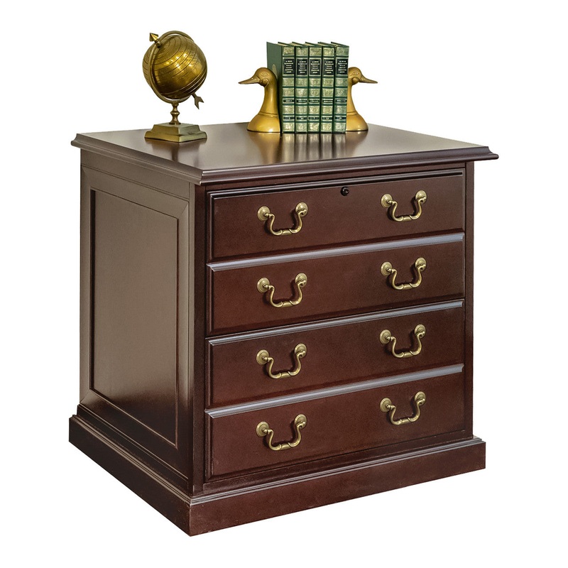 Rowland 2 Drawer Lateral File Cabinet Mahogany