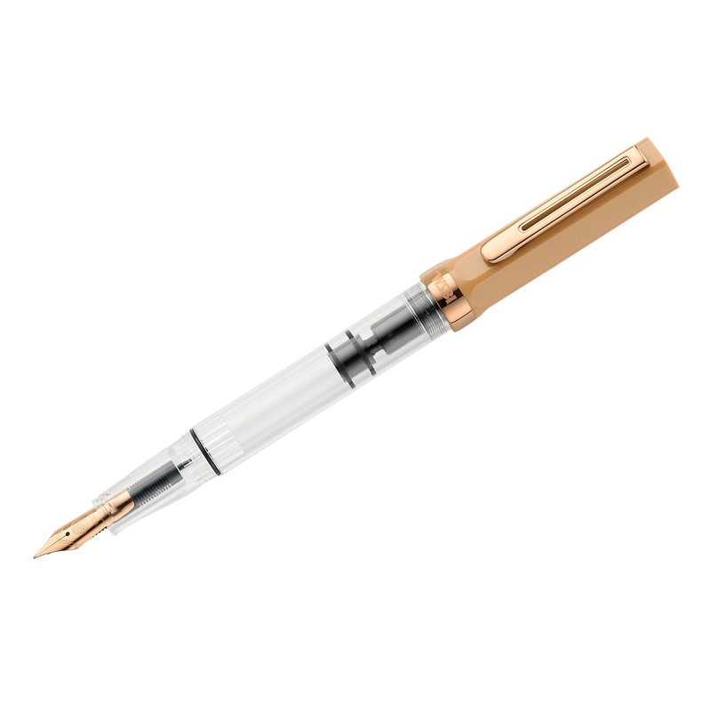 TWSBI ECO Fountain Pen – Caff w/ Bronze Trim Extra-Fine
