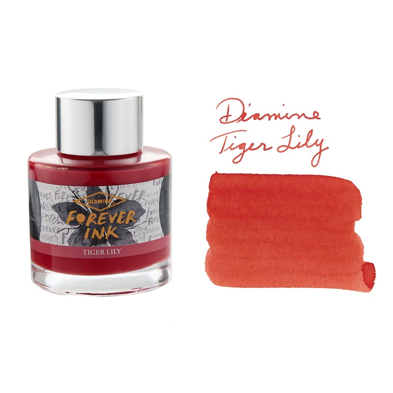 Diamine Forever Tiger Lily – 50ml Bottled Ink
