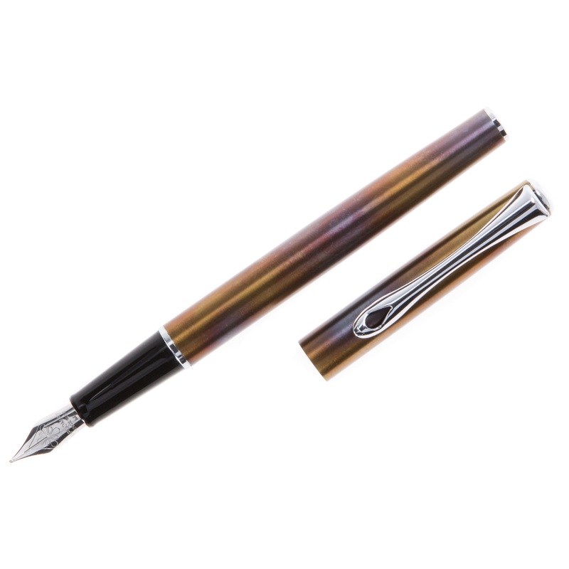 Diplomat Traveller Fountain Pen – Flame Fine