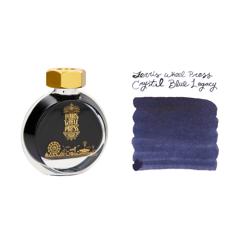 Ferris Wheel Press Crystal Blue Legacy – 38ml Bottled Ink (2024 LE)