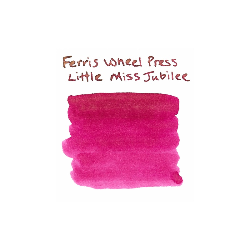 Ferris Wheel Press Little Miss Jubilee – Ink Sample (Limited Edition)