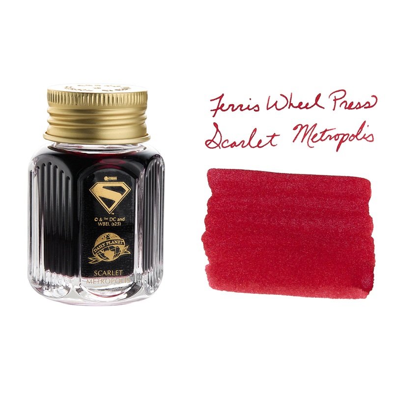 Ferris Wheel Press Superman Scarlet Metropolis – 28ml Bottled Ink
