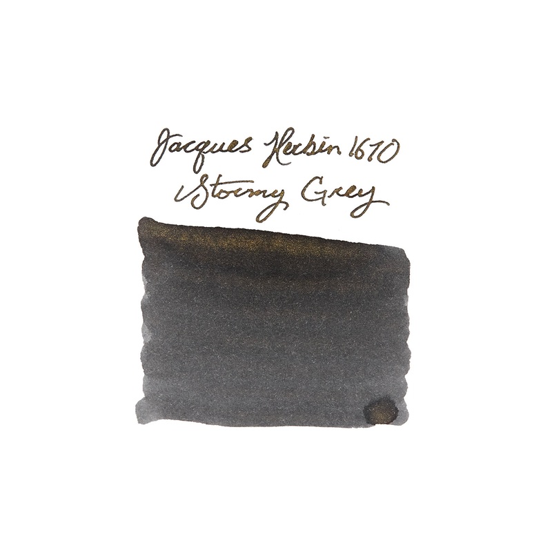 Jacques Herbin 1670 Stormy Grey – Ink Sample