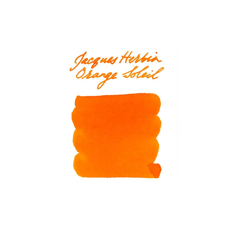 Jacques Herbin Orange Soleil – Ink Sample