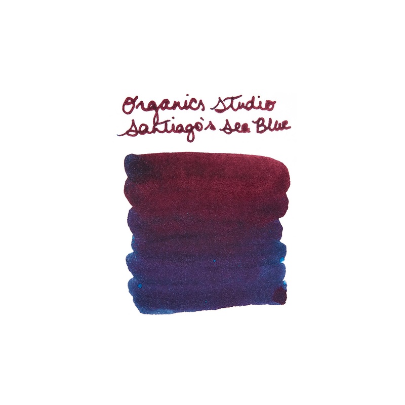 Organics Studio Santiago’s Sea Blue – Ink Sample