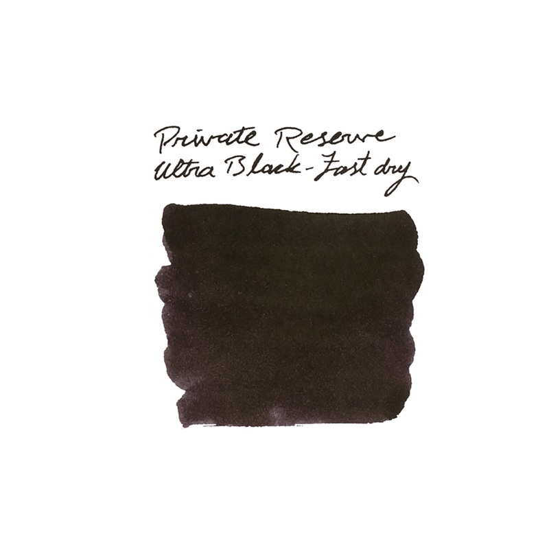 Private Reserve Ultra Black Fast Dry – Ink Sample