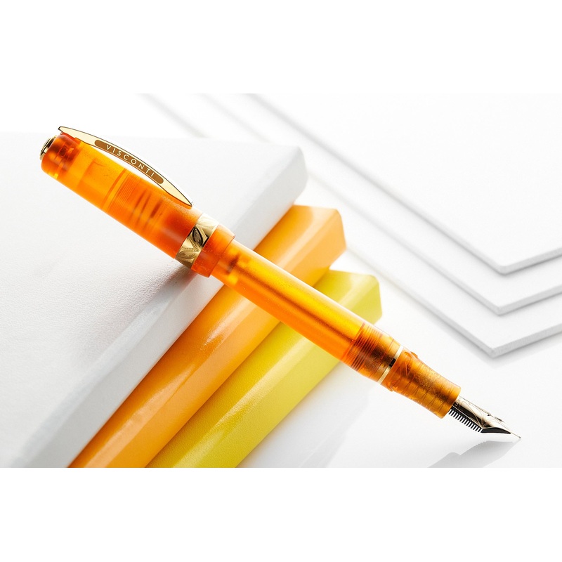 Visconti Kaleido Fountain Pen – Fire Opal Extra-Fine