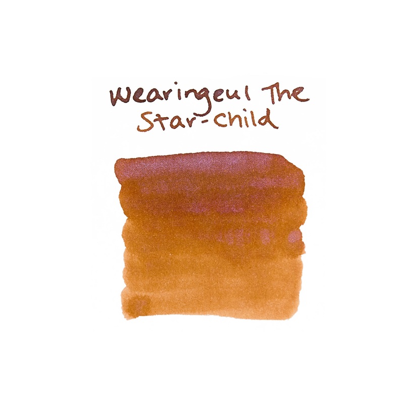 Wearingeul The Star-Child – Ink Sample