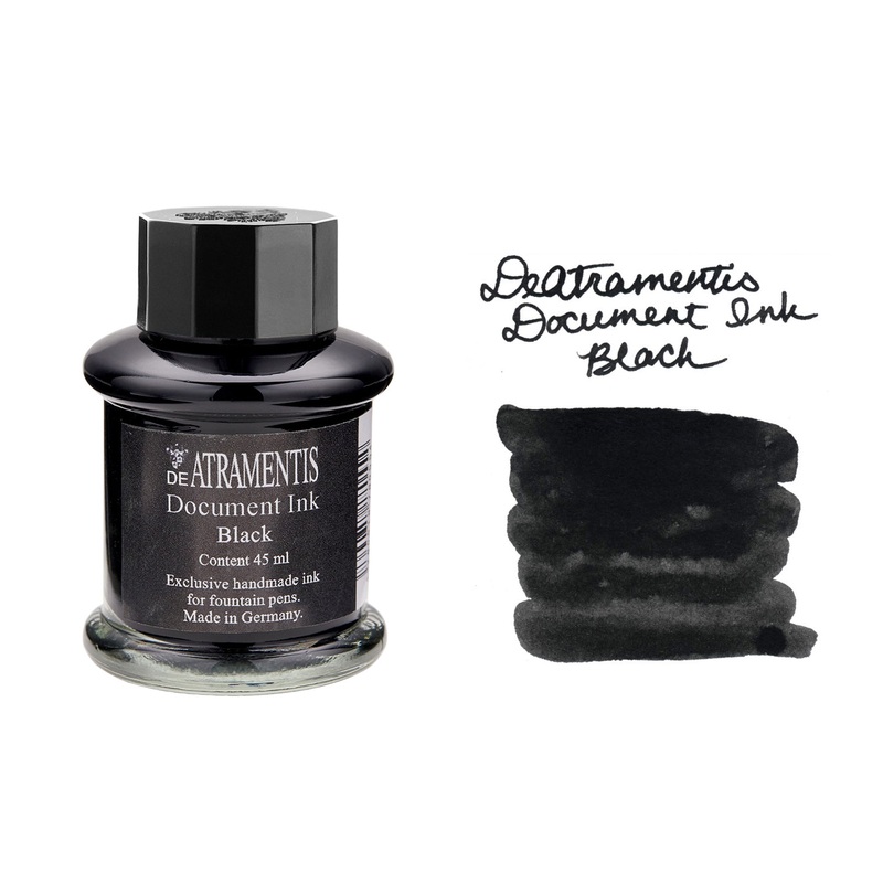 De Atramentis Document Ink Black – 45ml Bottled Ink