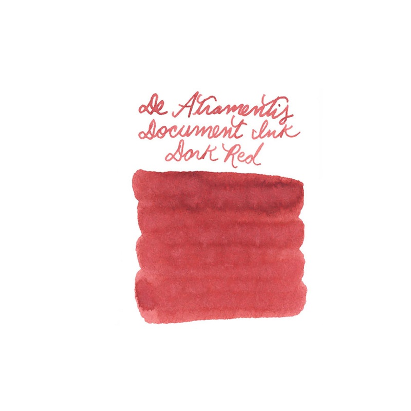 De Atramentis Document Ink Dark Red – Ink Sample