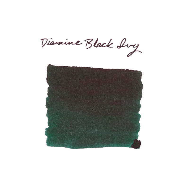Diamine Black Ivy – Ink Sample