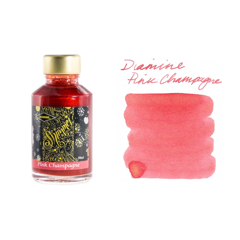 Diamine Pink Champagne – 50ml Bottled Ink