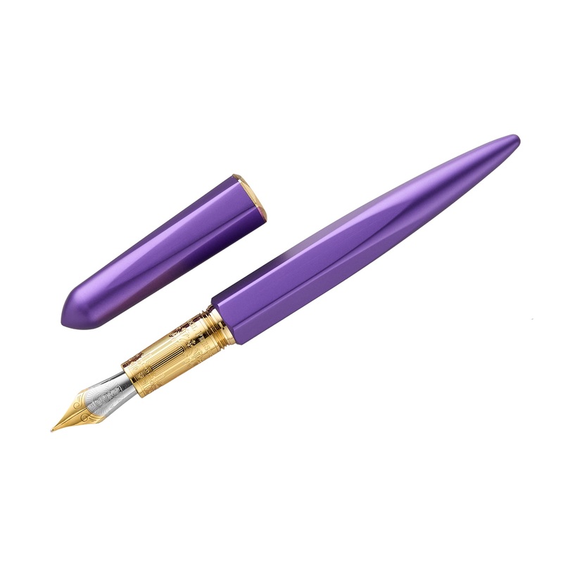 Ferris Wheel Press The Marquise Fountain Pen – Aubergine Fine