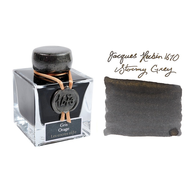 Jacques Herbin 1670 Stormy Grey – 50ml Bottled Ink