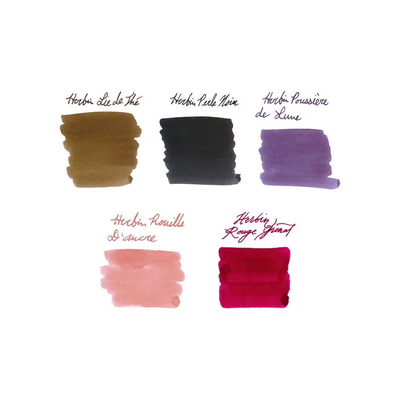 Jacques Herbin Best Sellers Ink Sample Set