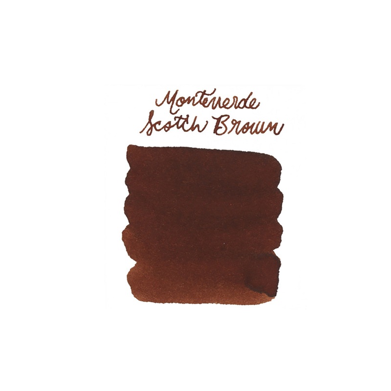 Monteverde Scotch Brown – Ink Sample