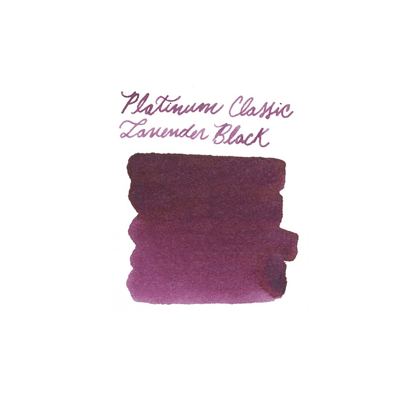 Platinum Classic Lavender Black – Ink Sample