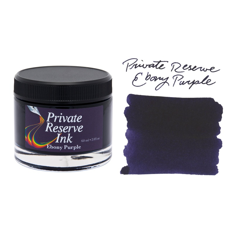 Private Reserve Ebony Purple – 60ml Bottled Ink