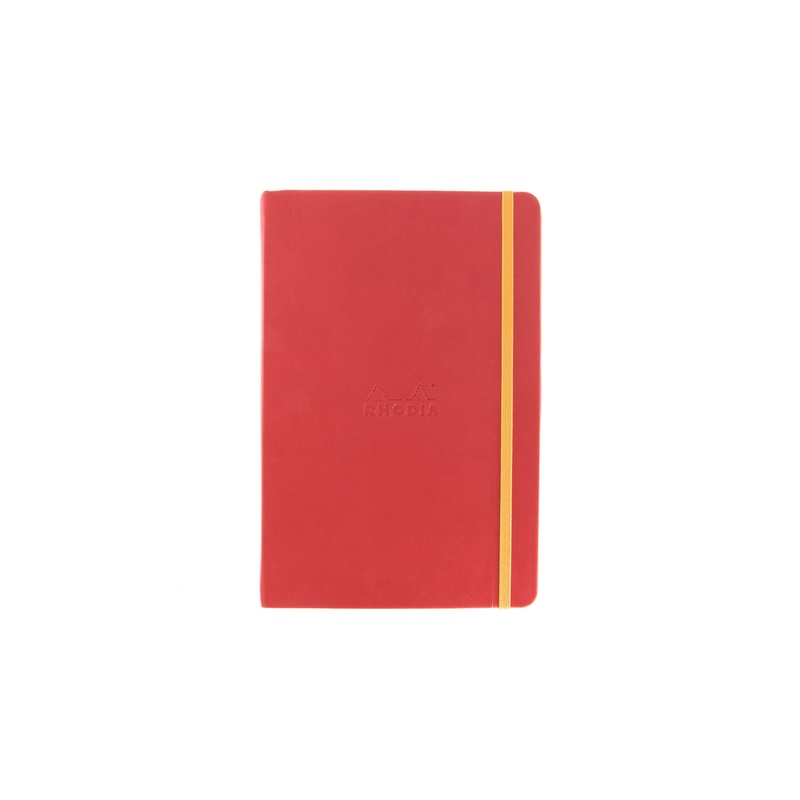 Rhodia Rhodiarama A5 Webnotebook – Poppy Red, Lined