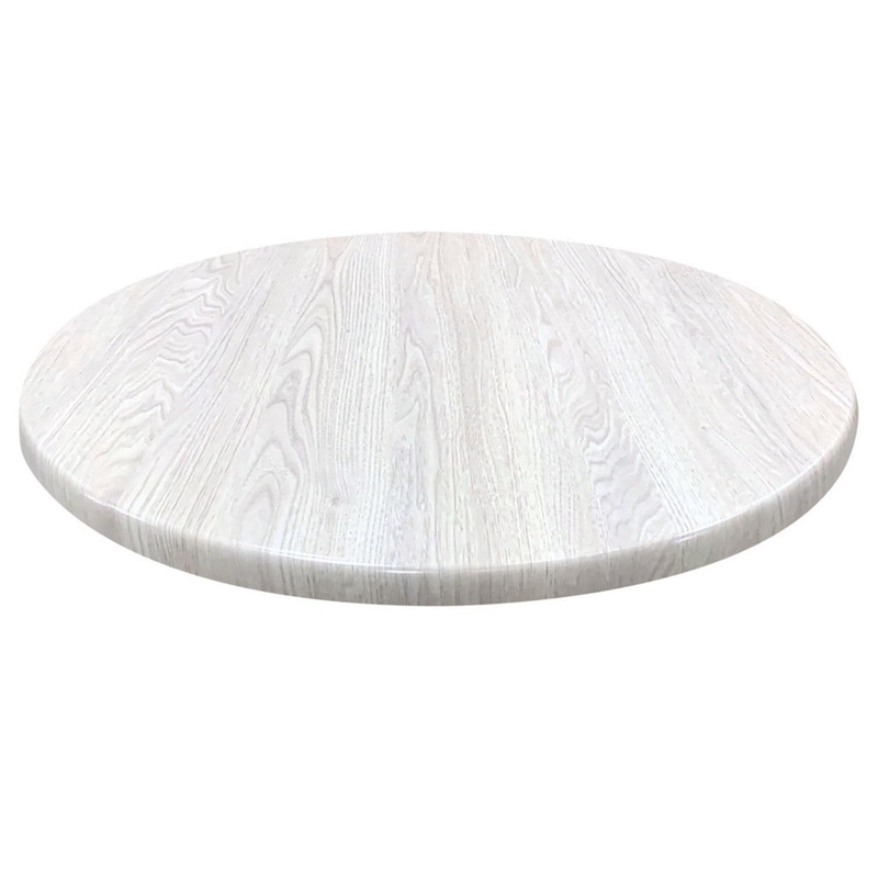 Robust 36″ Round Indoor or Outdoor Table Top Black Steel