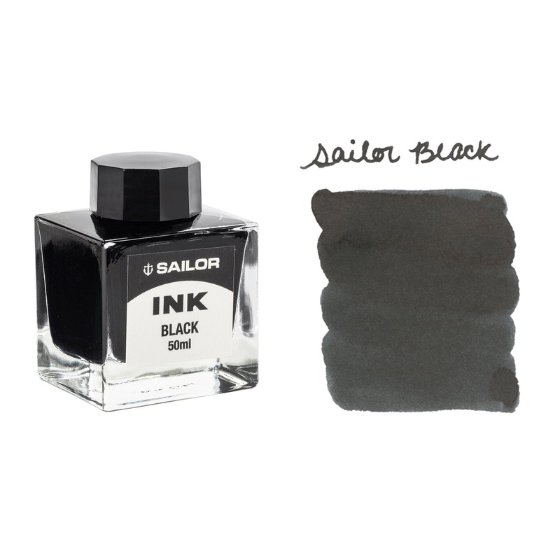 Sailor Black – 50ml Bottled Ink