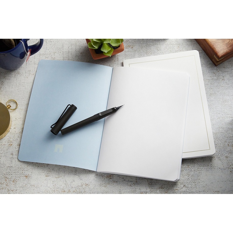 Clairefontaine Triomphe A5 Notebook – Blank White Paper