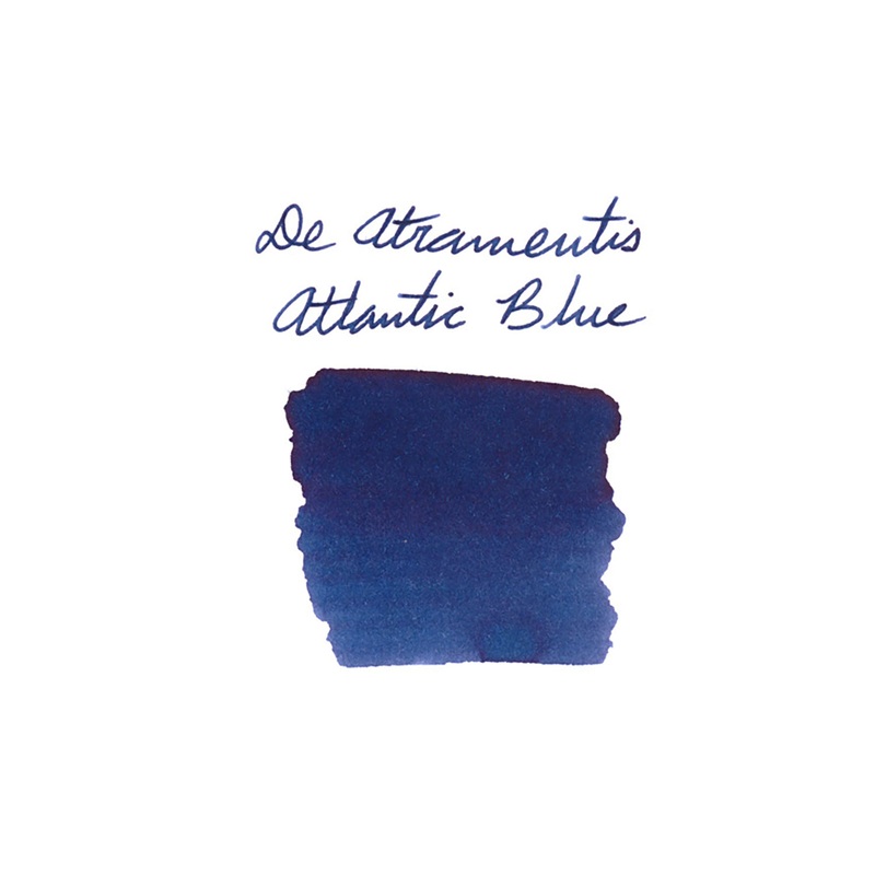 De Atramentis Atlantic Blue – Ink Sample