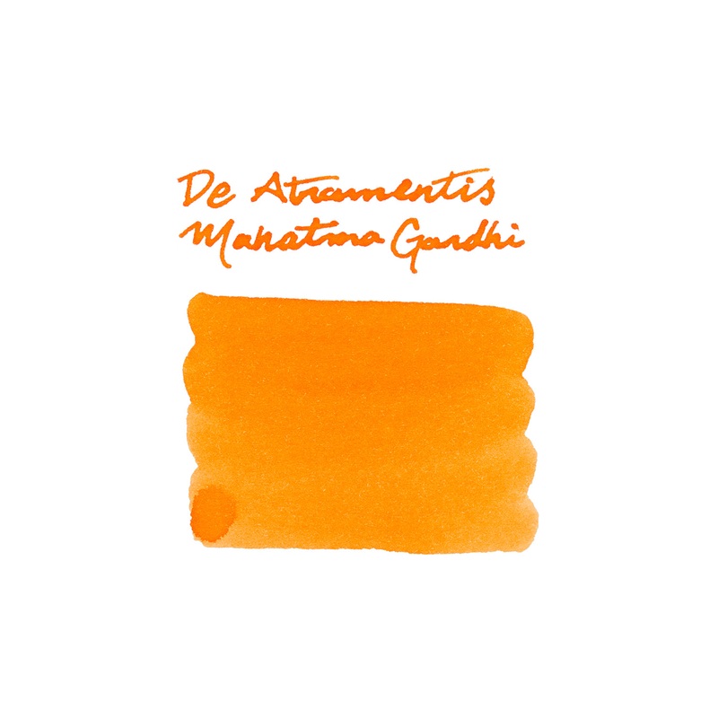 De Atramentis Mahatma Gandhi – Ink Sample