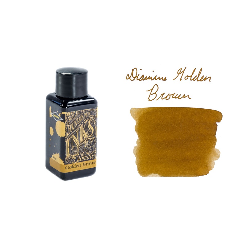 Diamine Golden Brown – 30ml Bottled Ink