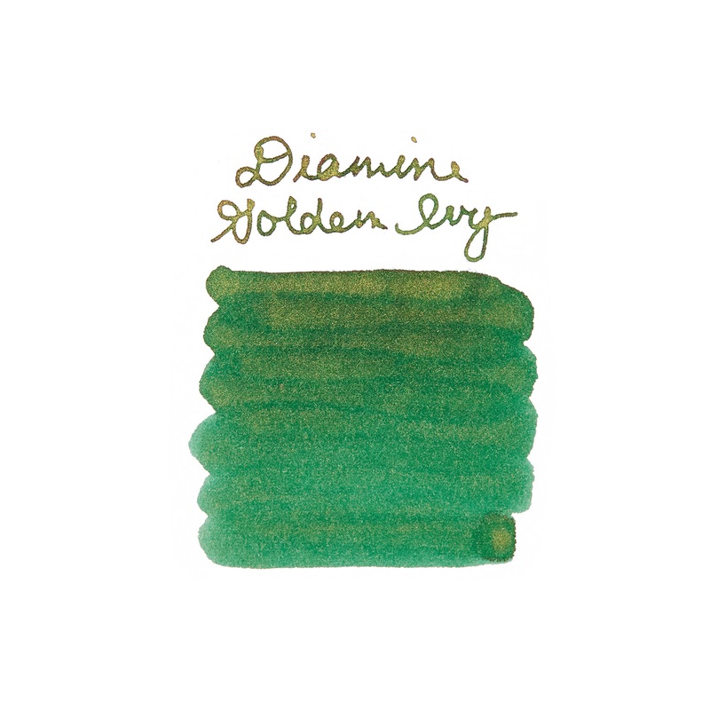 Diamine Golden Ivy – Ink Sample