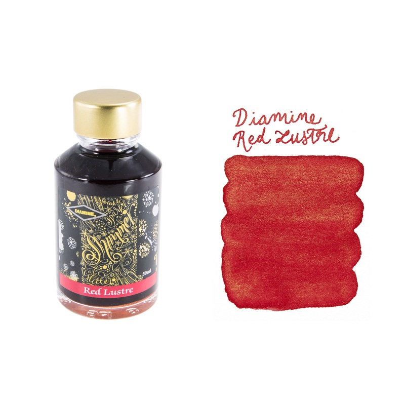 Diamine Red Lustre – 50ml Bottled Ink