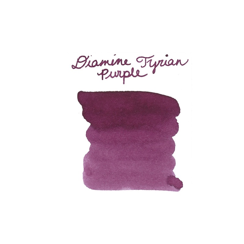 Diamine Tyrian Purple – Ink Sample