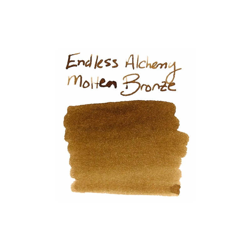Endless Alchemy Molten Bronze – Ink Sample