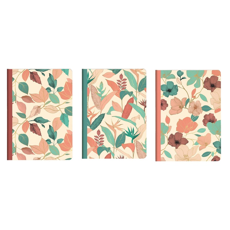 Clairefontaine Gaia Beige A5 Stitched Notebook – Lined