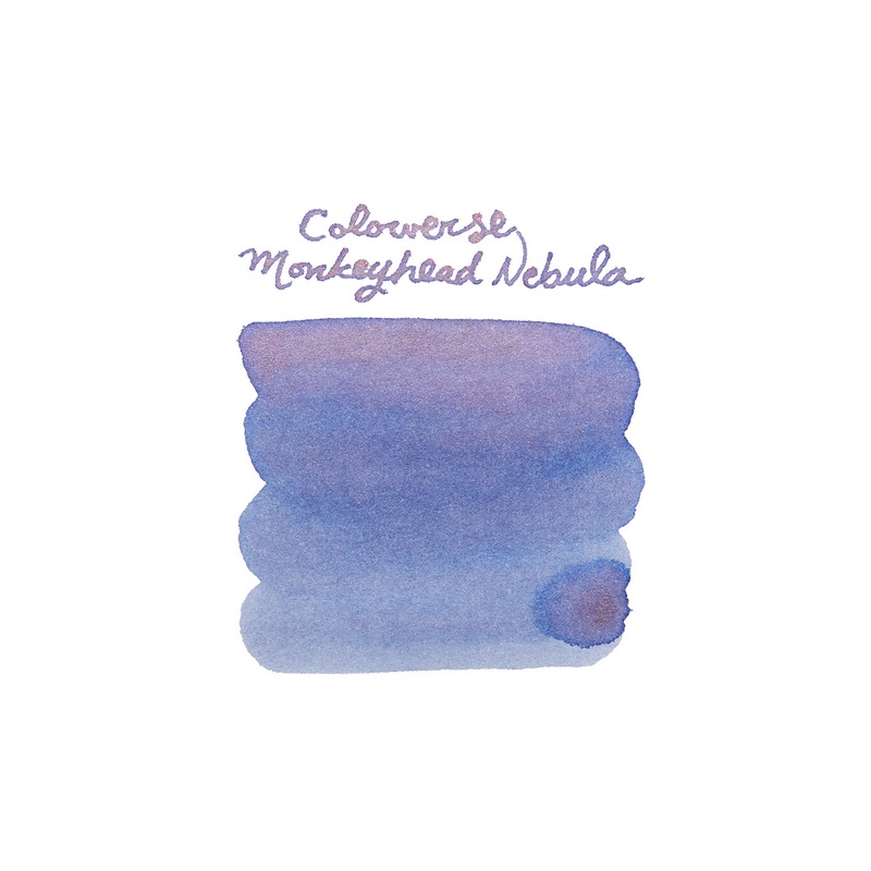 Colorverse Monkeyhead Nebula Glistening – Ink Sample