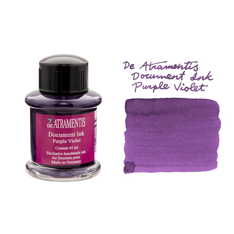 De Atramentis Document Ink Purple Violet – 45ml Bottled Ink
