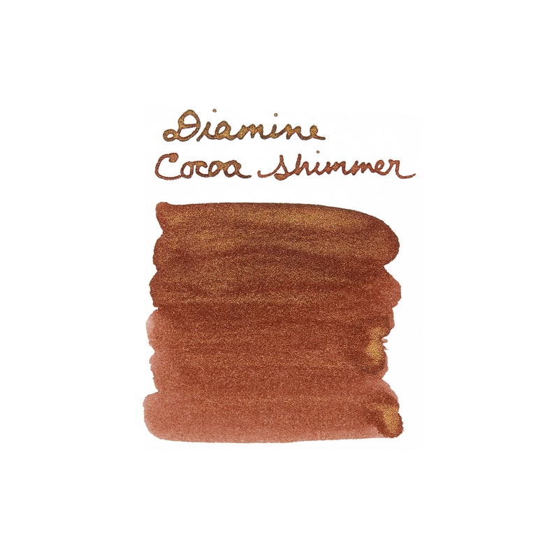 Diamine Cocoa Shimmer – Ink Sample