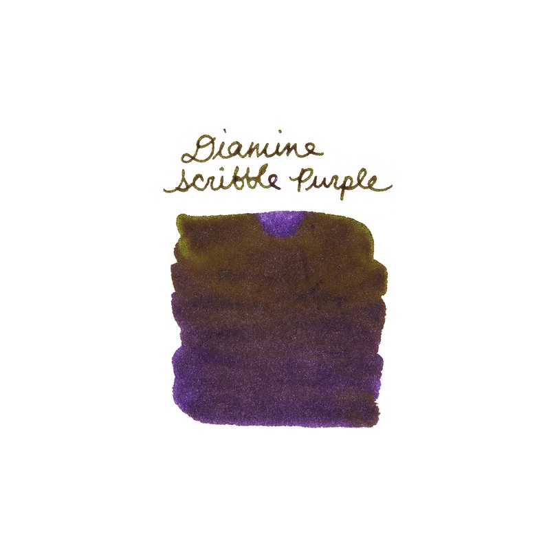 Diamine Scribble Purple – Ink Sample